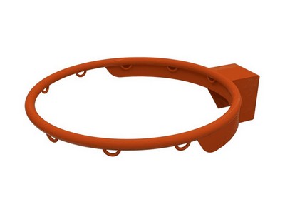 Кольцо баскетбольное D-450 мм усиленное (1 шт.)