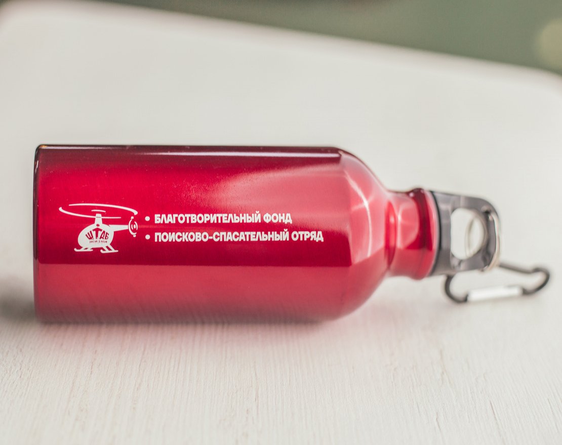 Бутылка для воды ШТАБ ЖИЗНИ - вид 2