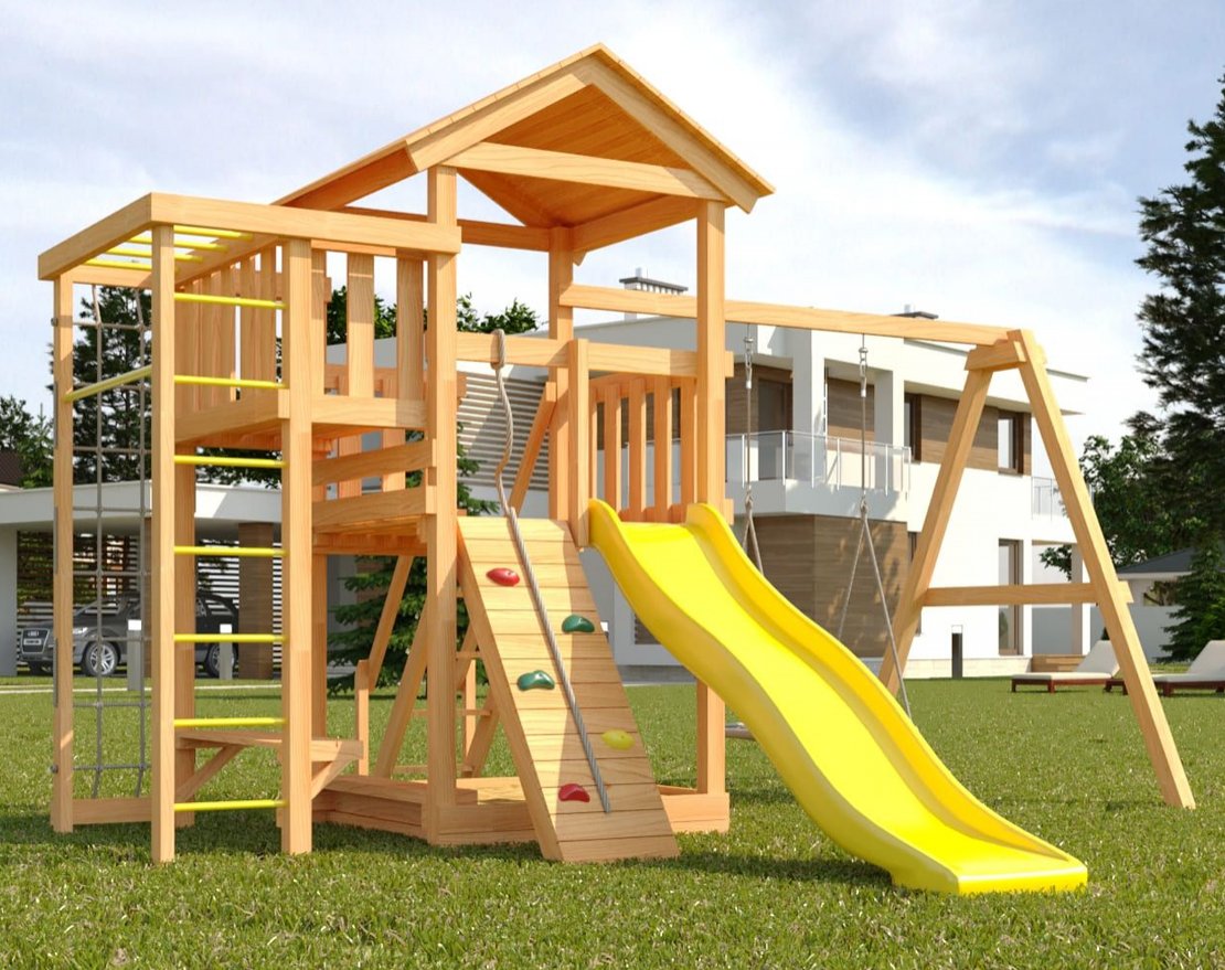 Детская игровая площадка Гарда 3 Люкс - вид 4