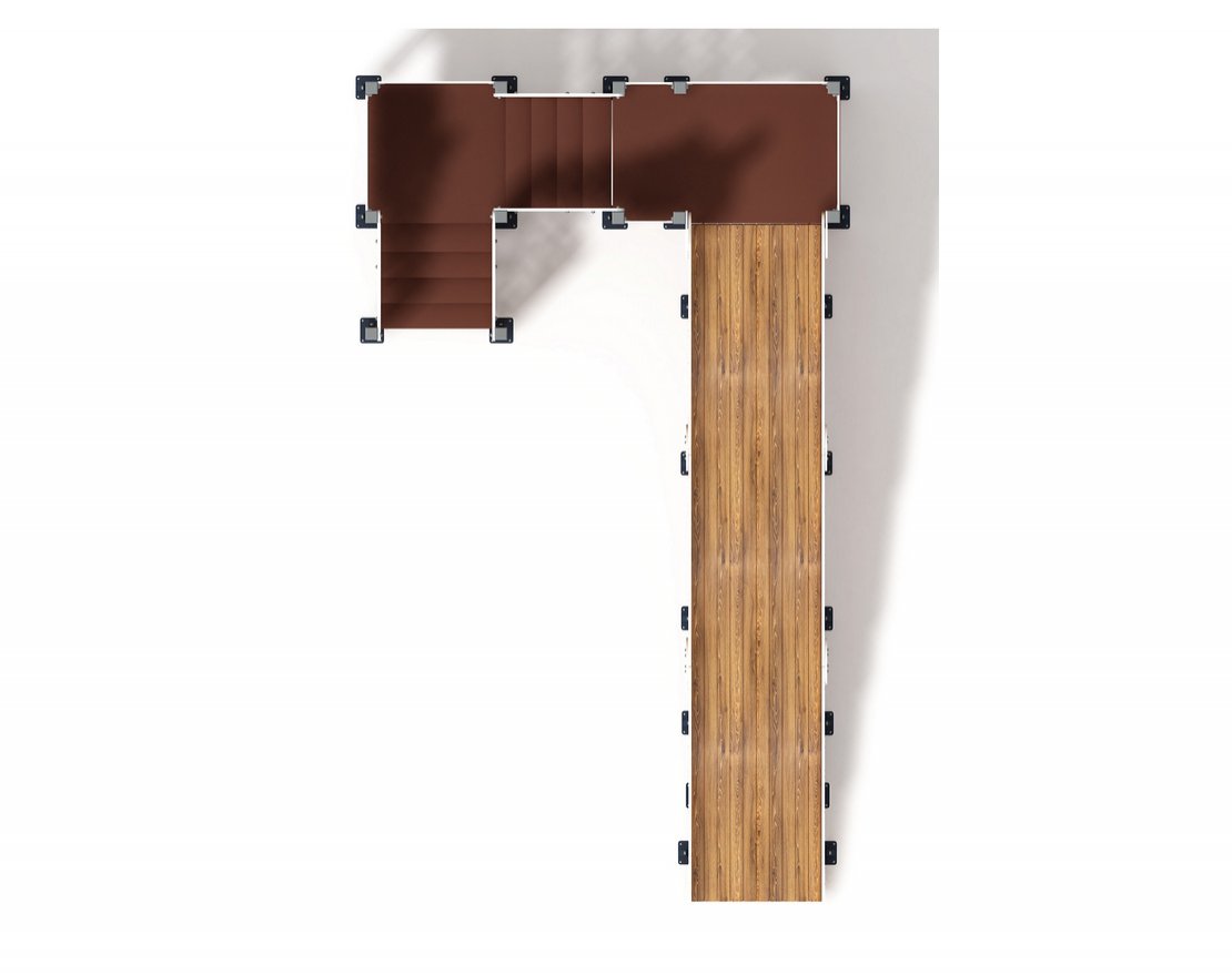 Горка Ледяной экспресс-2 h=2000 - вид 4