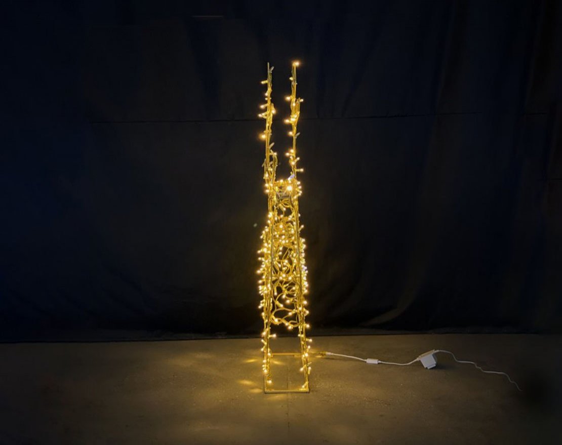 Световая фигура Олень стилизованный - вид 2